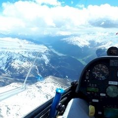 Verortung via Georeferenzierung der Kamera: Aufgenommen in der Nähe von Gemeinde Nauders, Österreich in 4100 Meter